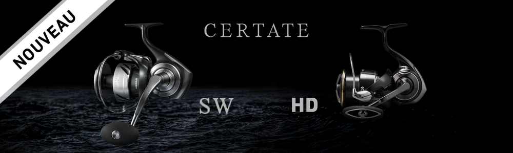 nouveau moulinet pêche certate 26 hd sw daiwa